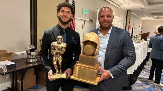 Jeshaun Jones and Josh Gattis at Annapolis TD Club Banquet