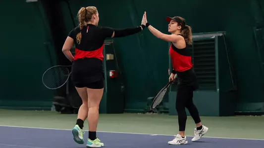 Francesca Feodorov and Selma Cadar High Five