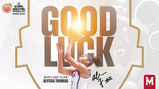 Alyssa Thomas Olympic Qualifier Graphic