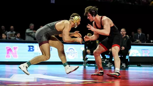 Jaxon Smith at the 2024 Big Ten Championships
