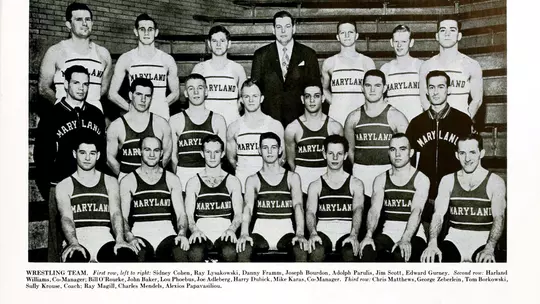 1950 Maryland Wrestling Team