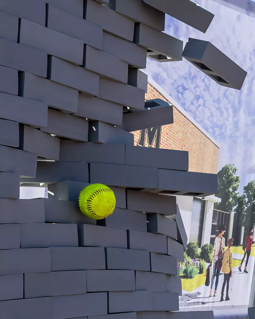 Maryland Softball breaks ground on their new indoor hitting facility at Softball Stadium in College Park, MD on Thursday, Mar. 21, 2024.
Mackenzie Miles/Maryland Terrapins