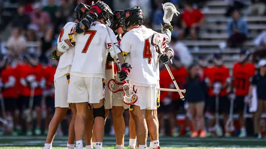 MLAX Team Huddle