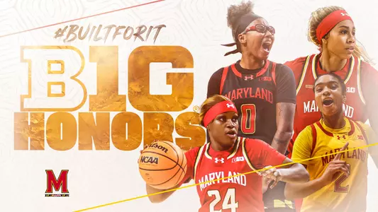WBB All Big Ten honorees graphic