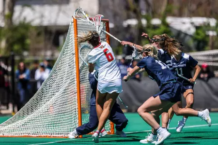 Attacker Eloise Clevenger (6)
Maryland Women’s Lacrosse vs. Penn State at Field Hockey and Lacrosse Complex in College Park , Md. on Saturday, Apr. 13, 2024.
Brieanna Andrews/Maryland Terrapins