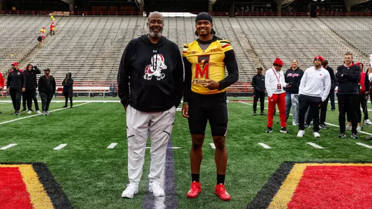 Coach Locksley & MJ Morris