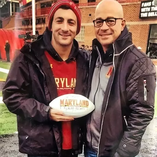 Philip Bass with Parker