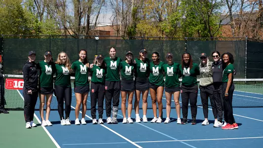 Maryland Women's Tennis Post Match vs. Indiana