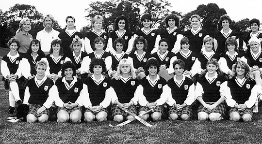 1987 NCAA Championship Field Hockey Team