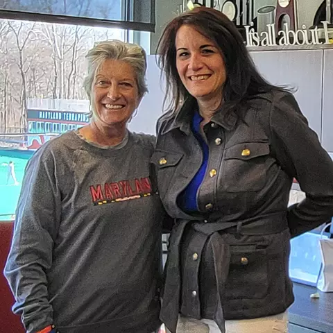 Missy Meharg and Lisa Wiederlight