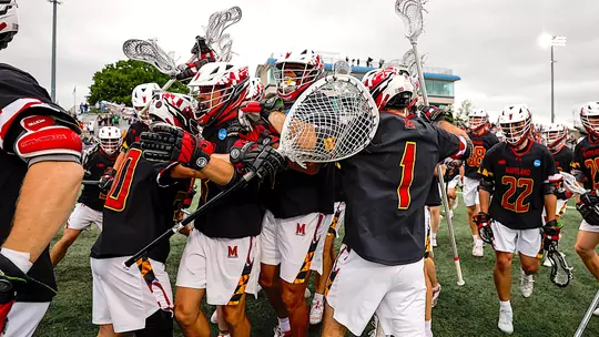 Men's Lacrosse Celebration