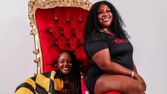 Kayla Thorpe and Jayla Bynum
