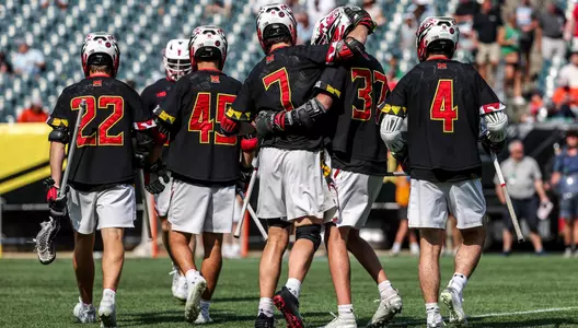 Maryland Men's Lacrosse Team Huddle