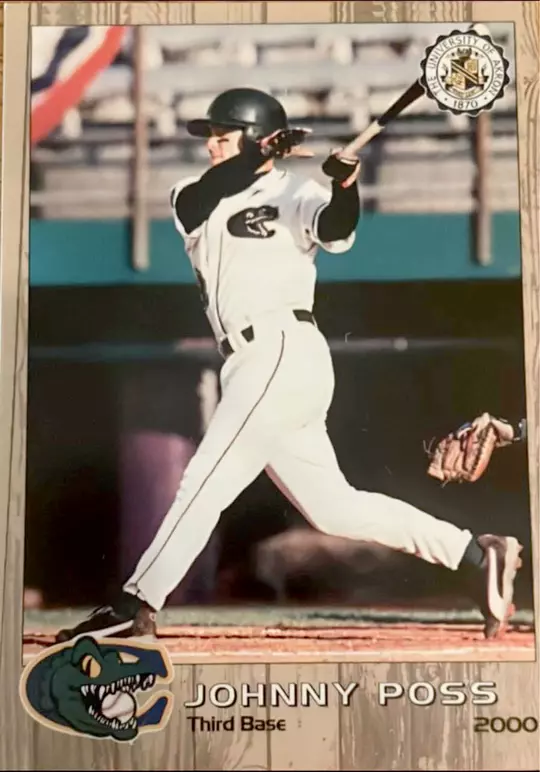 John Poss minor league baseball card