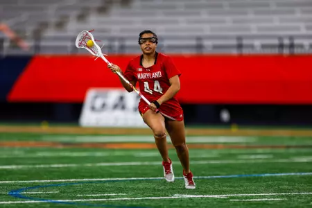 Defender Kennedy Major (44)
Women’s Lacrosse vs. Syracuse at JMA Dome in Syracuse, NY on Saturday, Feb. 17, 2024.
Brieanna Andrews/Maryland Terrapins