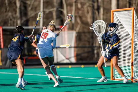 Attacker Maggie Weisman (19)
Maryland Women’s Lacrosse vs. Drexel at Field Hockey & Lacrosse Complex in College Park , MD on Wednesday, Feb. 21, 2024.
Brieanna Andrews/Maryland Terrapins