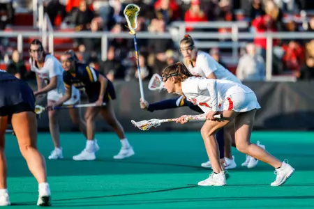Midfielder Jaylen Rosga (22)
Maryland Women’s Lacrosse vs. Drexel at Field Hockey & Lacrosse Complex in College Park , MD on Wednesday, Feb. 21, 2024.
Brieanna Andrews/Maryland Terrapins