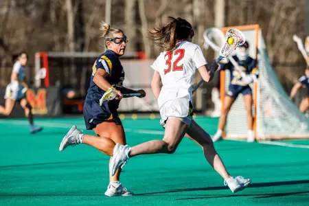 Midfielder Shannon Smith (32)
Maryland Women’s Lacrosse vs. Drexel at Field Hockey & Lacrosse Complex in College Park , MD on Wednesday, Feb. 21, 2024.
Brieanna Andrews/Maryland Terrapins