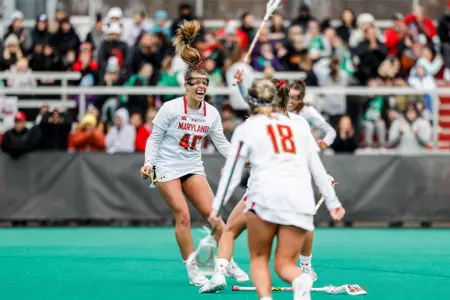 Attacker Hannah Leubecker (40)
Maryland Women’s Lacrosse vs. JMU at Field Hockey and Lacrosee Complex in College Park, Md. on Sunday, Mar. 10, 2024.
Brieanna Andrews/Maryland Terrapins