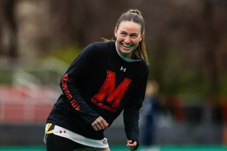 Midfielder Shannon Smith (32)
Maryland Women's Lacrosse vs. Penn at the Field Hockey and Women's Lacrosse Complex in College Park, MD on Wednesday March 27, 2024.
Allison Mize/Maryland Terrapins