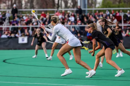 Attacker Hailey Russo (7)
Maryland Women’s Lacrosse vs. Northwestern at Field Hockey and Lacrosse Complex in College Park , MD on Saturday, Apr. 6, 2024.
Brieanna Andrews/Maryland Terrapins