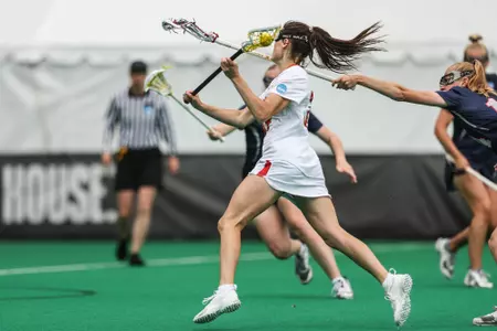 Attacker Kate Sites (34)
Maryland Women's Lacrosse in Round One of the NCAA Tournament against Robert Morris University at the Field Hockey and Women's Lacrosse Complex in College Park, MD on Friday May 10, 2024.
Allison Mize/Maryland Terrapins