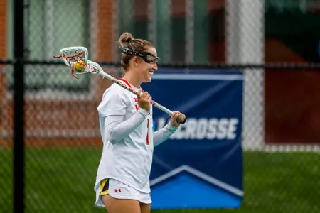 Midfielder Maisy Clevenger (1)
Maryland Women’s Lacrosse vs. Robert Morris in Round 1 of the NCAA Tournament at The Field Hockey and Lacrosse Complex in College Park, Md. on Friday, May. 10, 2024.
Brieanna Andrews/Maryland Terrapins