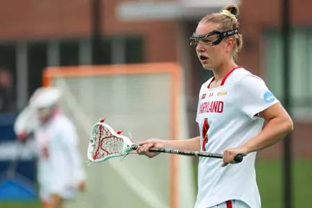 Defense Brianna Lamoureux (4)
Maryland Women's Lacrosse vs. Robert Morris in Round 1 of the NCAA Tournament at Field Hockey/Lacrosse Complex on May 10, 2024
Hyun Jo Choi/ University of Maryland Athletics