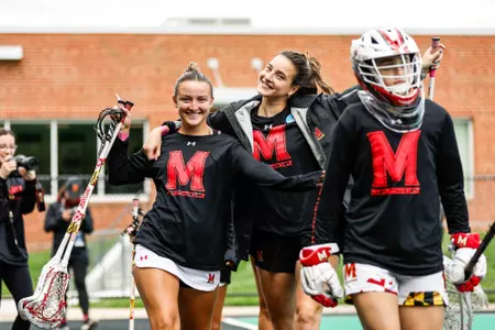 Midfield Maisy Clevenger (1)
Midfield Annabella Schafer (12)
Maryland Women’s Lacrosse vs. JMU at in Round 2 of the NCAA tournament at The Field Hockey and Lacrosse Complex in College Park , MD., on Sunday, May 12, 2024.
Samantha Osborne/ Maryland Terrapins.