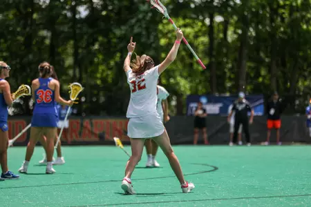 Midfielder Shannon Smith (32)
Maryland Women's Lacrosse in the Quarterfinals of the NCAA Tournament against Florida at the Field Hockey and Women's Lacrosse Complex in College Park, MD on Thursday May 16, 2024.
Allison Mize/Maryland Terrapins