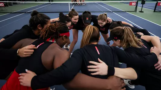 Tennis Team Huddle