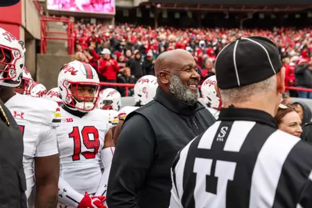 Coach Locksley at Nebraska