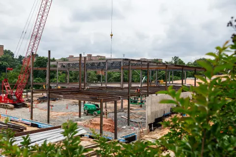 Barry P. Gossett Basketball Performance Center Construction