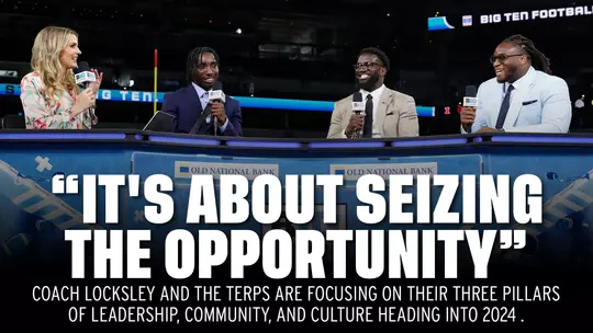"It's about seizing the opportunity" - 2024 Big Ten Media Day Feature