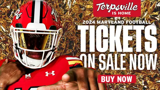 2024 Maryland Football Ticket Ad