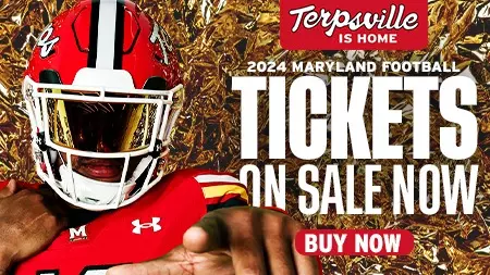 2024 Maryland Football Ticket Ad