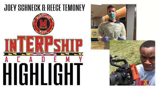 InTERPship Highlight: Joey Schneck and Reece Temoney
