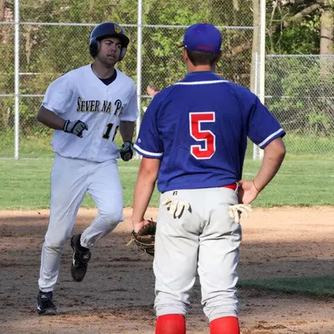 Kyle Convissar playing for Severna Park