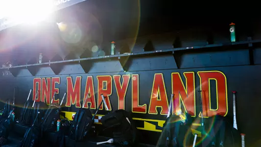 One Maryland Softball Dugout