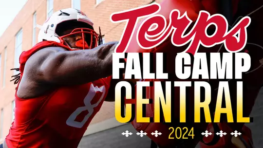 2024 Maryland Football Fall Camp Central