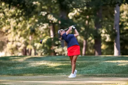 Daniela Burgos Ortega
Maryland Women's Golf Practice at University of Maryland Golf Course in College Park, MD on Friday, Aug. 23, 2024.
Ashley Ray/Maryland Terrapins