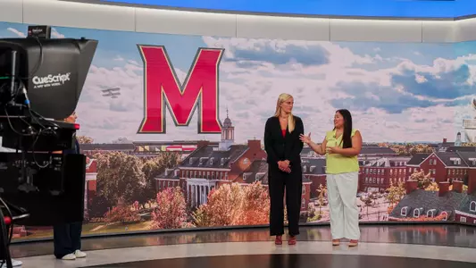 Samantha Schnitta & Zoe Haung on Big Ten Network