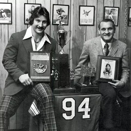 Randy White and Jerry Claiborne