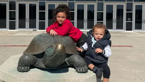 Farah and Maddox McDougle