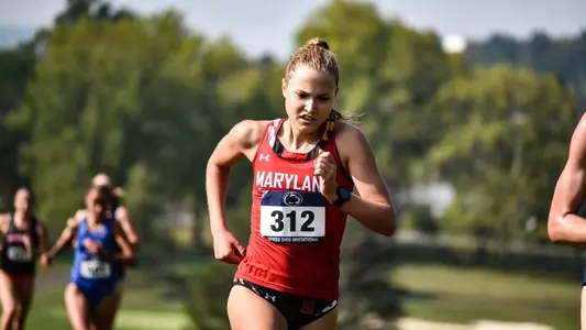 Maryland women's cross country at 2024 Penn State Spiked Shoe Invitational