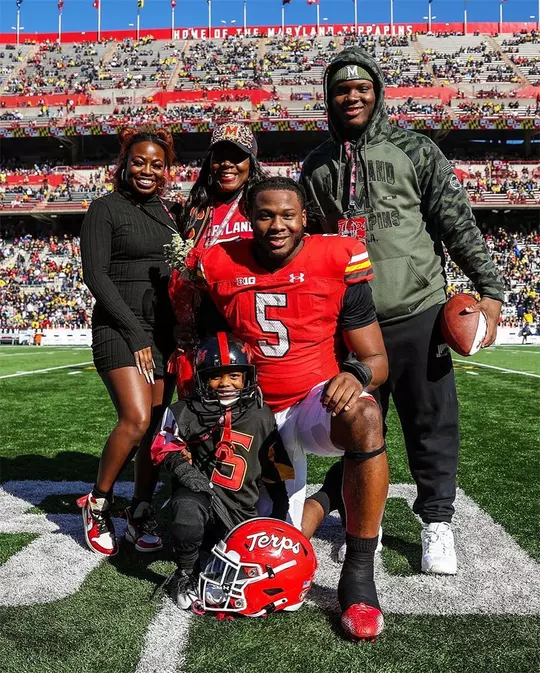 Quashon Fuller with his family