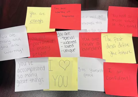 Student-Athlete Affirmations for Affirmation Day