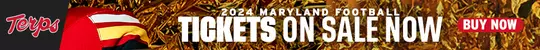 2024 Maryland Football Ticket Ad