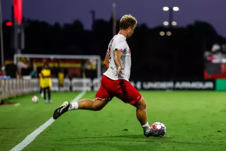 Forward Max Riley (12)
Maryland Men's Soccer vs. Virginia at Ludwig Field in College Park, MD on Monday September 2, 2024.
Allison Mize/Maryland Terrapins