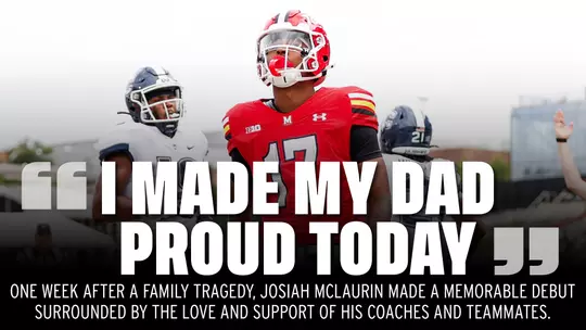 Josiah McLaurin: "I made my Dad proud today"